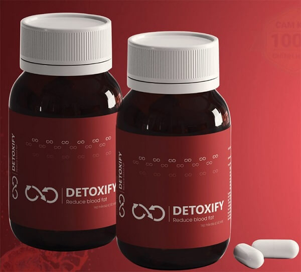 Viên uống Detoxify nằm trong danh sách thuốc đào thải mỡ nội tạng được nhiều người tìm kiếm